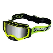 Motocross Brille TWO-X Atom Crossbrille verspiegelt silber MX DH Enduro Brille