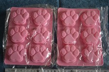 Backform Hundepfoten in Silikon für Hundekekse