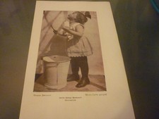 Kunstdruck v.1921-16x25cm-Wenn Lotte gurgelt-Bruno Zwiener