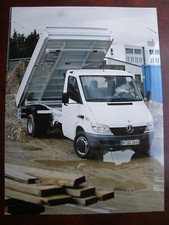 Original Werk- Pressefoto MERCEDES-BENZ/DAIMLER Sprinter Pritsche/Kipper