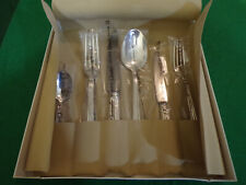 Christofle ARIA Besteckset ein Gedeck klassisch 6 Teile versilbert 120er OVP !