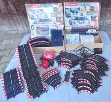 zwei Carrera Profi Monaco 70200 Rennbahnen Rennbahn mit Bahnteilen + Trafo 53711