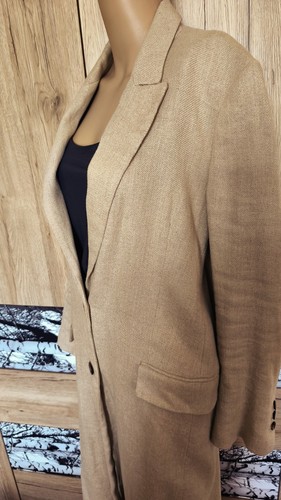 Zara 100 leinen mantel - zara,