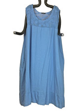 LaBass  Leinenkleid UNI