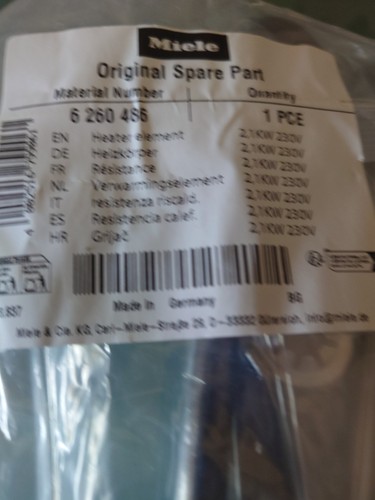 Miele heizung 2100w - miele,