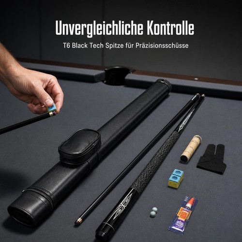 Billardqueue carbonfaser set - set, |