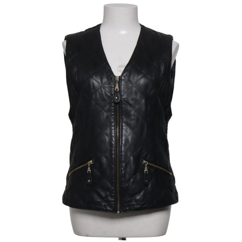 Clan lederweste damen - clan,, lederweste,
