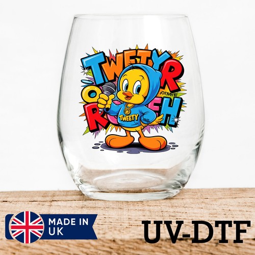 Tweety vogel stück - stück, uv