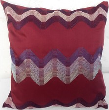 MISSONI HOME Kissenhülle BESTICKT BAUMWOLLSATIN Ökologische 40X40cm HILLY 283