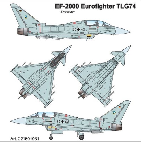 Eurofighter 2000 - , (zweisitzer)