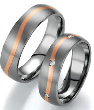 585Gold - Titan Eheringe +