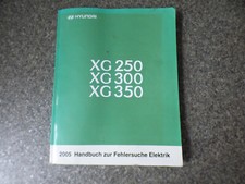 Hyundai Handbuch XG 250, XG