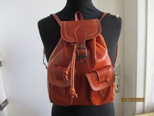 Rucksack - Hellbraun - echtes