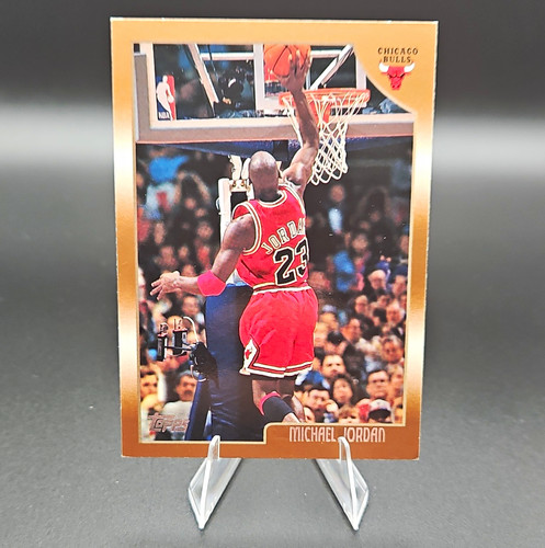 Topps michael jordan 1998 - topps,