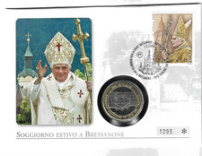 Numisbrief  Vatikan   Papst