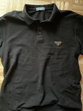 PRADA Poloshirt, schwarz, top