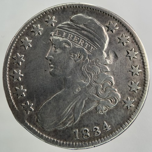 1834 usa half dollar - usa,