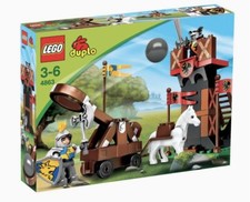LEGO DUPLO 4863 Wachposten mit Katapult Vollständig.