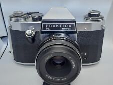 KLASSIKER: Pentacon Kamera PRAKTICA PL nova I mit Objektiv 2,8 / 50 aus Jena DDR