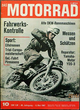 Das Motorrad 10/67 Yamaha YDS