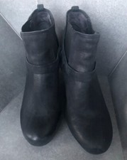 Marc Shoes Damen Leder Stiefeletten Gr. 40 Schuhe Boots