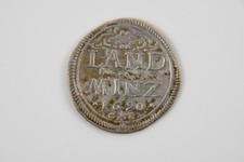 C26T05- Landmünze zu 2 ? Kreuzer Silber Münze Bayern 1690 Maximilian II. Emanuel