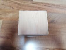 Yoga Block / Gymnastikklotz geschliffen aus Holz ca. 12 cm x 10 cm x 8 cm