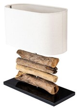 Tischlampe aus Treibholz H42cm