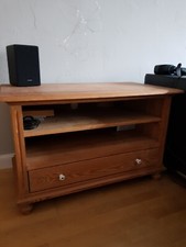 TV Schrank Tisch Weichholz Antik Optik Fernsehschrank
