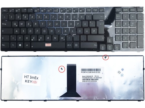Deutsche schwarz tastatur - schwarz,