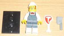 Lego Sammelfigur Serie 6 Schlachter, Metzger mit Zubehör