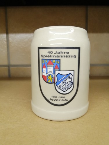 Jever bierkrug seidel keramik - jever,