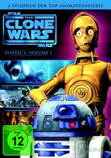 Star Wars - The Clone Wars - Staffel 4 - Volume 1  - NEU/OVP  - DVD