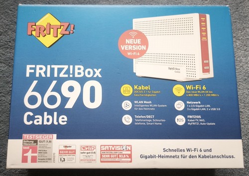 Avm fritz box - 6690, wlan