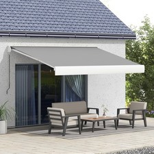 Outsunny Gelenkarmmarkise 4m