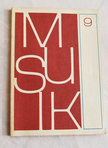 Ddr schulbuch musik - klasse, 9