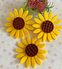 3 Sonnenblumen aus