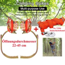 Baumsteigeisen Forst Steigeisen Bäume Tree Climbing Spikes Baumklettern Werkzeug