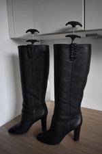 HUGO BOSS Damen Stiefel – Gr. 41, schwarz, Absatz 10 cm – NEU