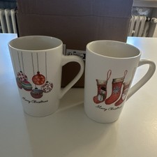 Kaffeebecher Set Becher Tassen Weihnachten Keramik Julia Grote Geschenk Neu 