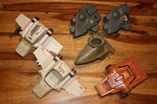 Original Kenner Star Wars Konvolut Mini-Rig Fahrzeuge/Raumschiffe Ersatzteile