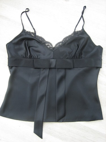 Edle seiden top bluse oberteil - edle,