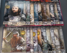 Herr der Ringe Schach Set 1 & 2 Komplett inkl 3 Spielfelder & Magazin 1-64