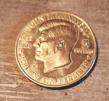 Silbermedaille John F. Kennedy