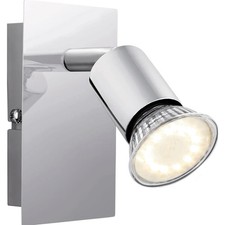 OBI LED Strahler Torella – 1-flammig, Chrom, inkl. LED-Leuchtmittel