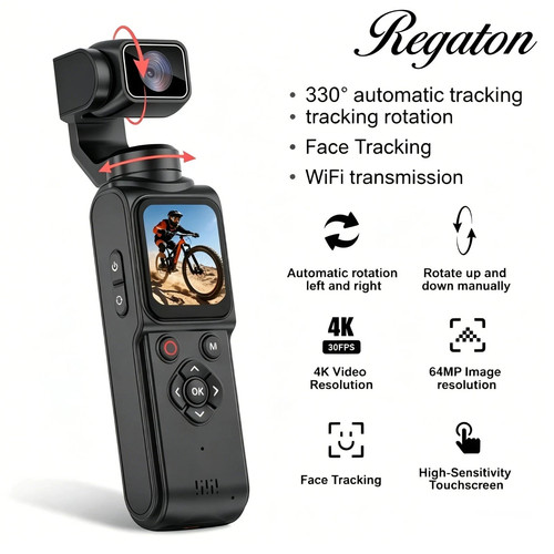 Action kamera 75mp face - 4k,