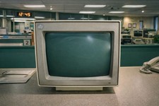 Vintage IBM 8503-002 CRT Green