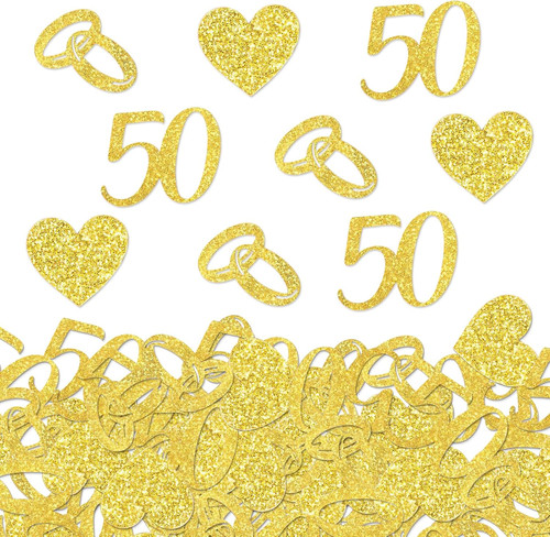 100 stück goldene hochzeit - 100,