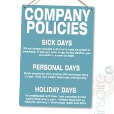 Firmenrichtlinien blau -