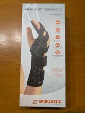 Sporlastic Manu-Cast Organic D Handgelenkorthese , Größe 2, rechts, schwarz